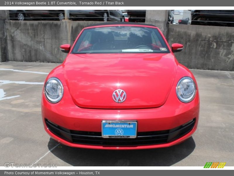 Tornado Red / Titan Black 2014 Volkswagen Beetle 1.8T Convertible