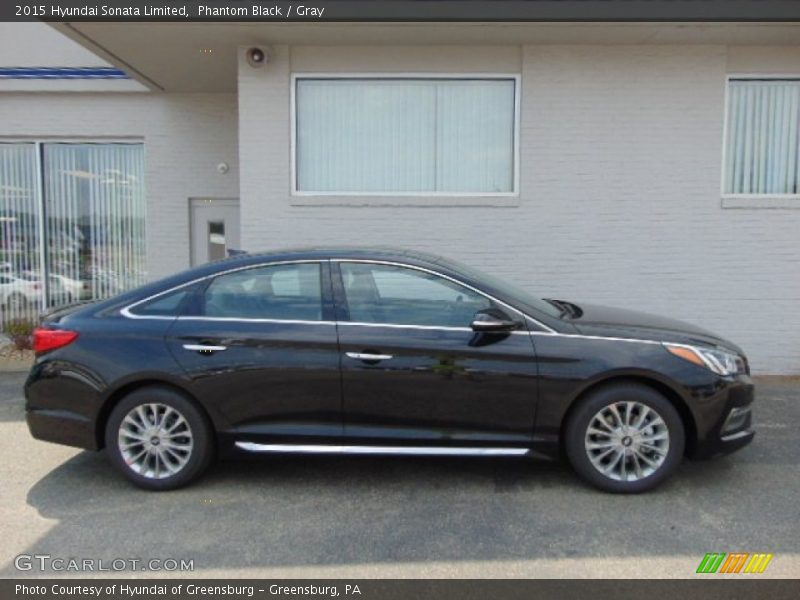 Phantom Black / Gray 2015 Hyundai Sonata Limited