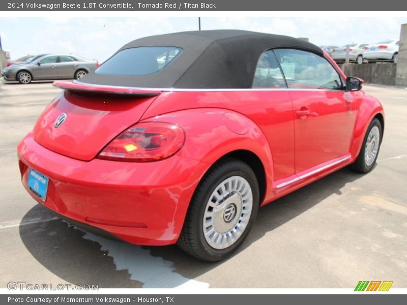 Tornado Red / Titan Black 2014 Volkswagen Beetle 1.8T Convertible