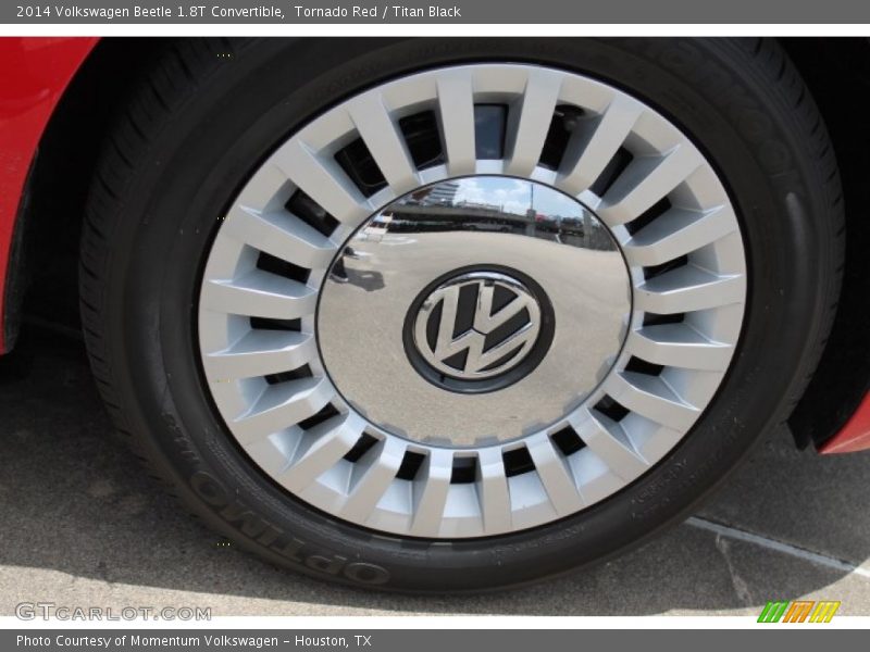 Tornado Red / Titan Black 2014 Volkswagen Beetle 1.8T Convertible