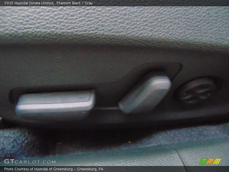 Phantom Black / Gray 2015 Hyundai Sonata Limited