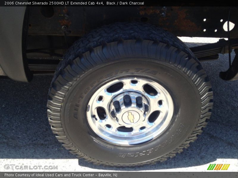 Black / Dark Charcoal 2006 Chevrolet Silverado 2500HD LT Extended Cab 4x4
