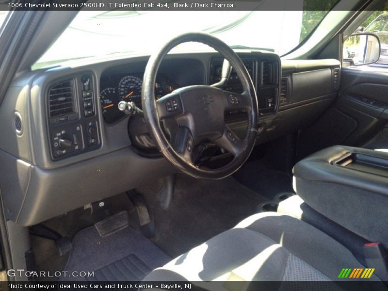 Black / Dark Charcoal 2006 Chevrolet Silverado 2500HD LT Extended Cab 4x4