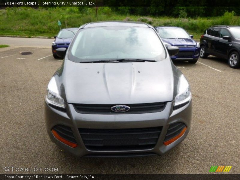 Sterling Gray / Charcoal Black 2014 Ford Escape S