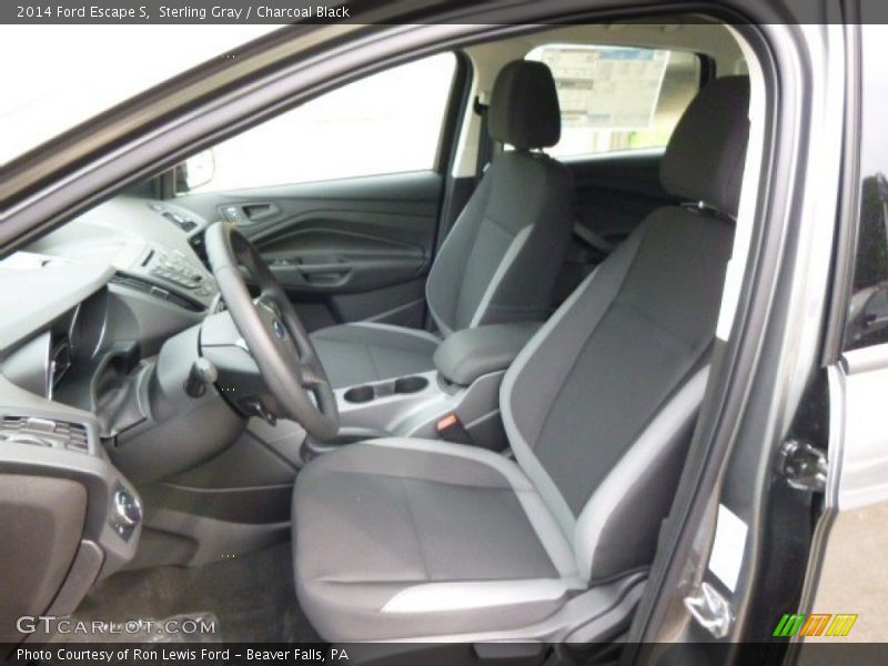 Sterling Gray / Charcoal Black 2014 Ford Escape S