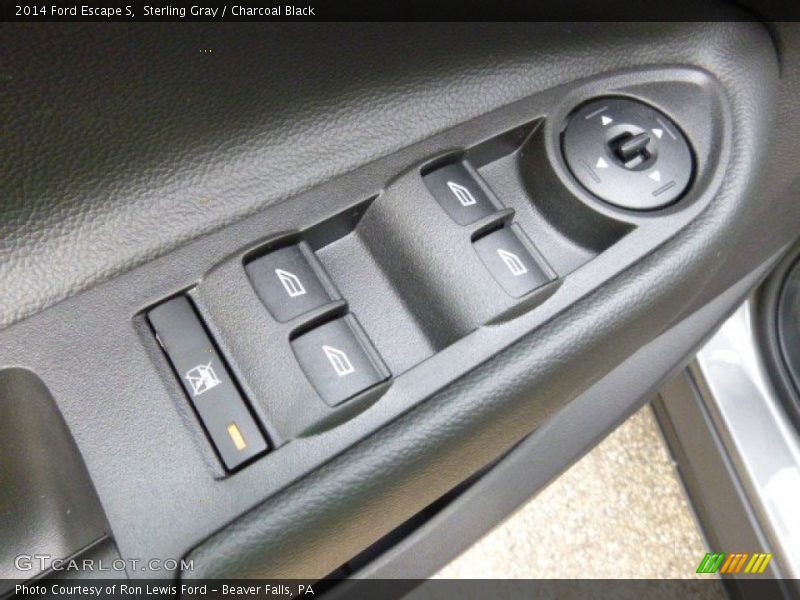 Sterling Gray / Charcoal Black 2014 Ford Escape S
