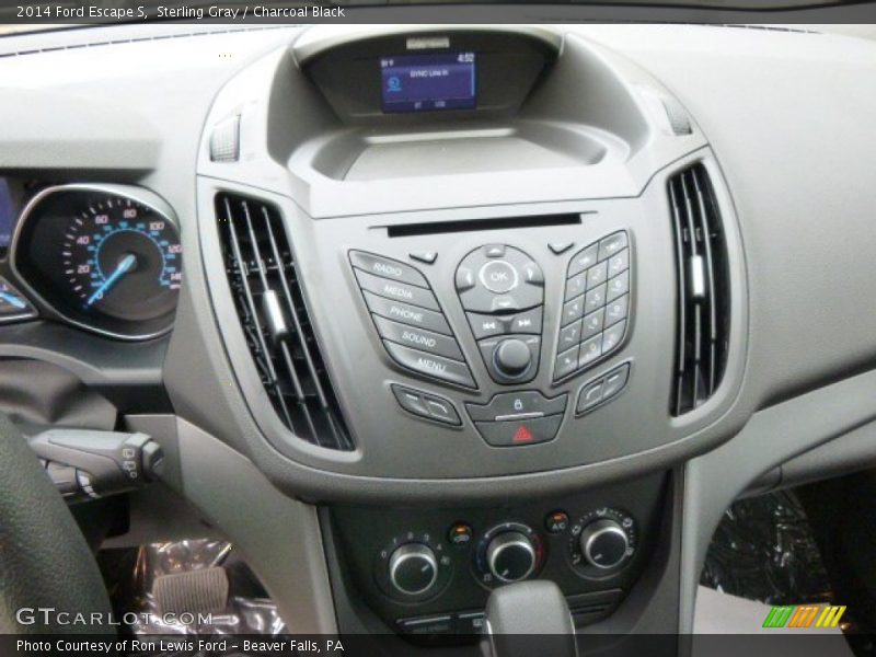 Sterling Gray / Charcoal Black 2014 Ford Escape S