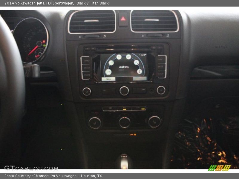 Black / Titan Black 2014 Volkswagen Jetta TDI SportWagen