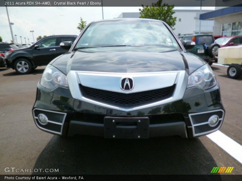 Crystal Black Pearl / Ebony 2011 Acura RDX SH-AWD