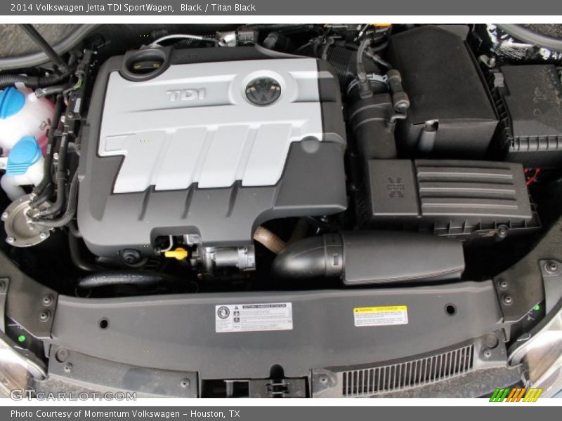 Black / Titan Black 2014 Volkswagen Jetta TDI SportWagen