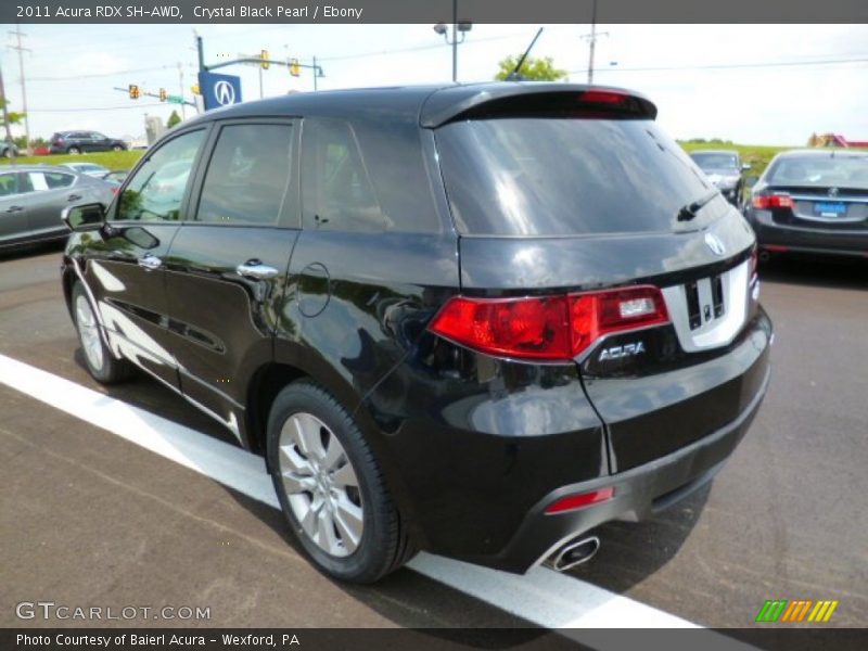 Crystal Black Pearl / Ebony 2011 Acura RDX SH-AWD