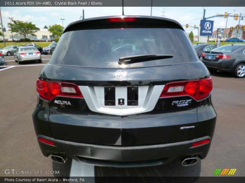 Crystal Black Pearl / Ebony 2011 Acura RDX SH-AWD