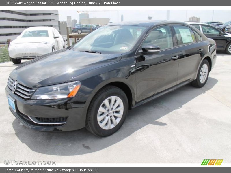 Black / Titan Black 2014 Volkswagen Passat 1.8T Wolfsburg Edition