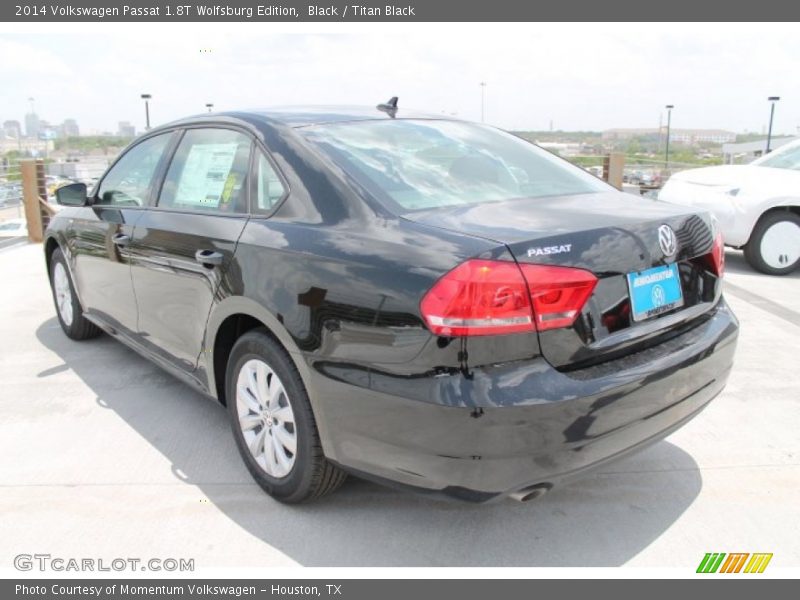 Black / Titan Black 2014 Volkswagen Passat 1.8T Wolfsburg Edition