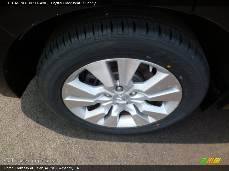 Crystal Black Pearl / Ebony 2011 Acura RDX SH-AWD