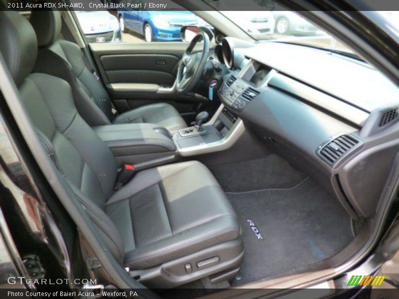Crystal Black Pearl / Ebony 2011 Acura RDX SH-AWD