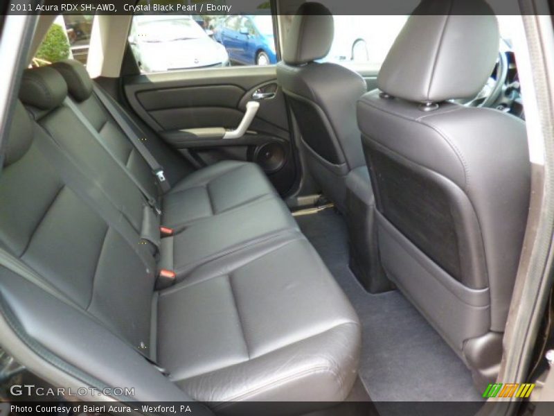 Crystal Black Pearl / Ebony 2011 Acura RDX SH-AWD