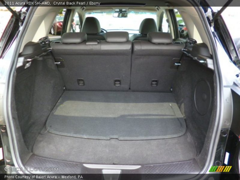 Crystal Black Pearl / Ebony 2011 Acura RDX SH-AWD