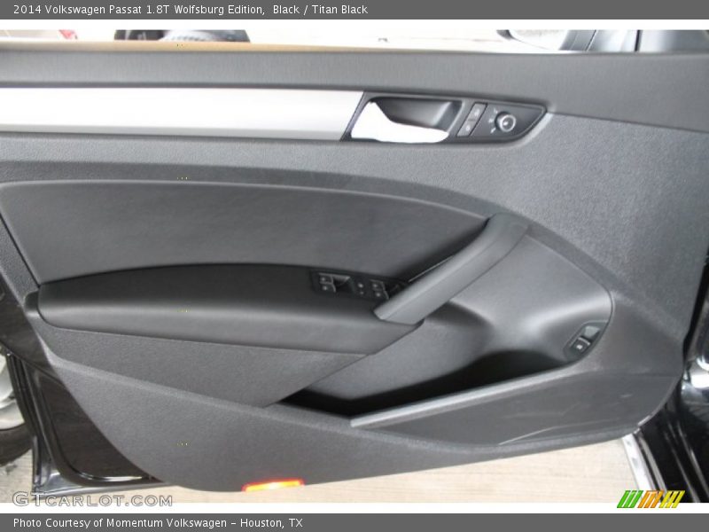Black / Titan Black 2014 Volkswagen Passat 1.8T Wolfsburg Edition