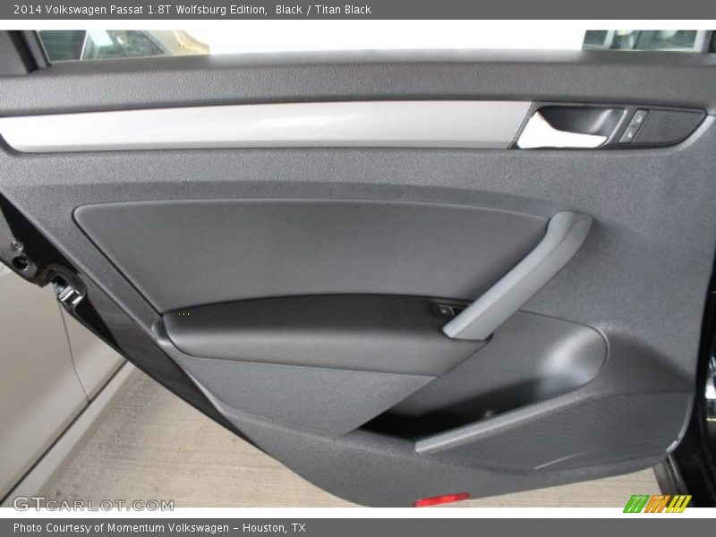 Black / Titan Black 2014 Volkswagen Passat 1.8T Wolfsburg Edition