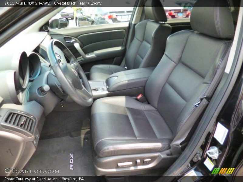 Crystal Black Pearl / Ebony 2011 Acura RDX SH-AWD