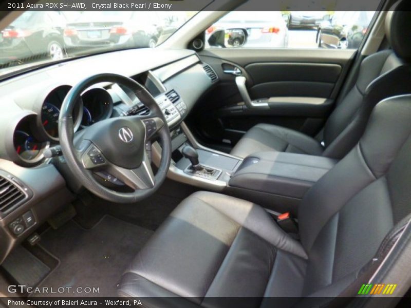 Crystal Black Pearl / Ebony 2011 Acura RDX SH-AWD