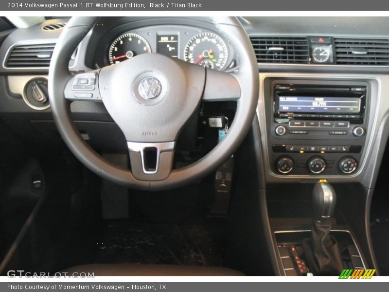 Black / Titan Black 2014 Volkswagen Passat 1.8T Wolfsburg Edition