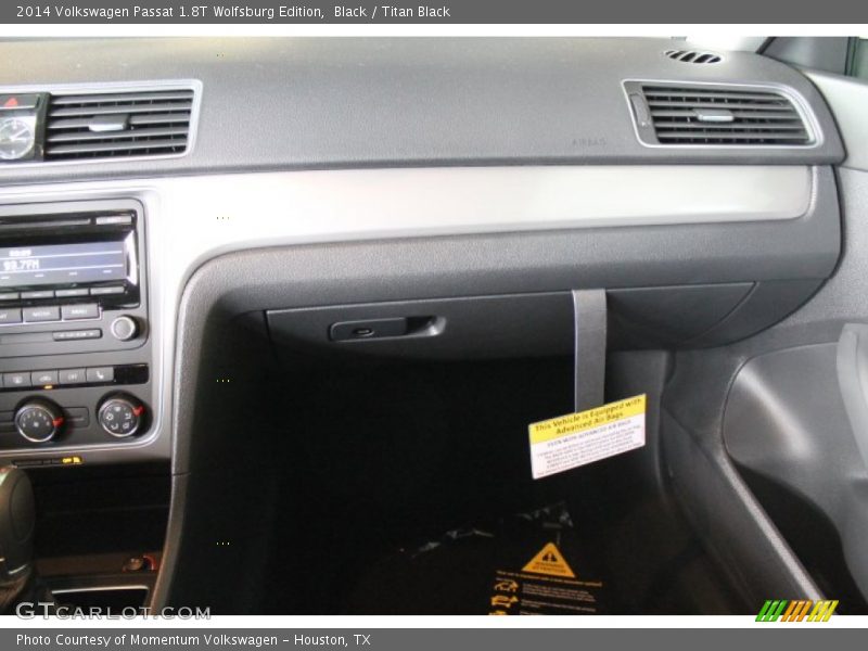 Black / Titan Black 2014 Volkswagen Passat 1.8T Wolfsburg Edition