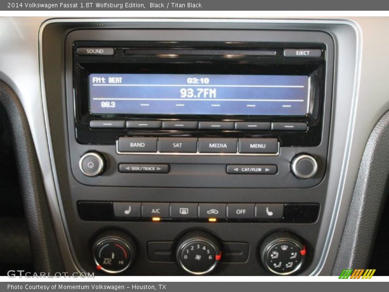 Black / Titan Black 2014 Volkswagen Passat 1.8T Wolfsburg Edition
