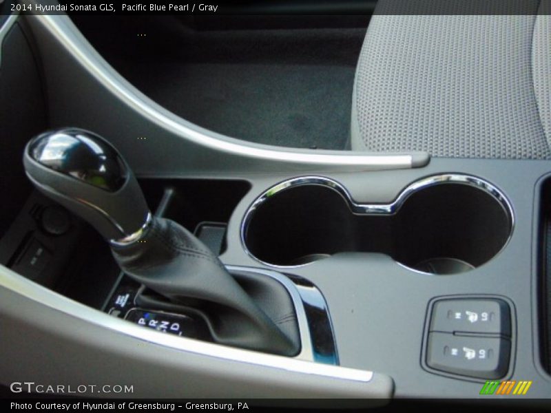Pacific Blue Pearl / Gray 2014 Hyundai Sonata GLS