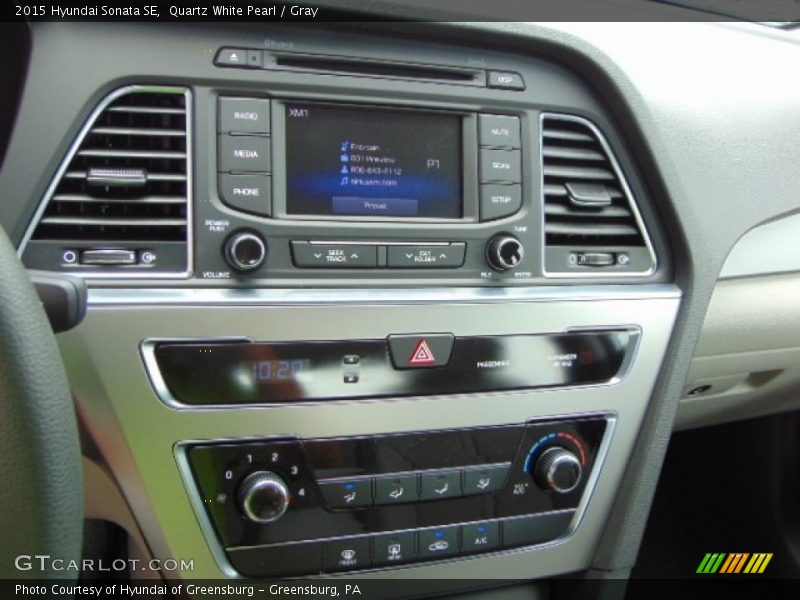 Controls of 2015 Sonata SE