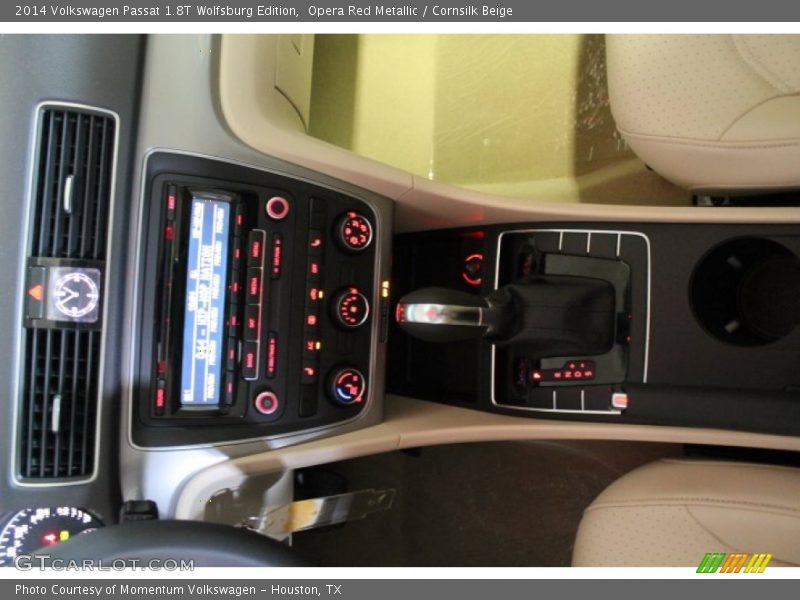Opera Red Metallic / Cornsilk Beige 2014 Volkswagen Passat 1.8T Wolfsburg Edition
