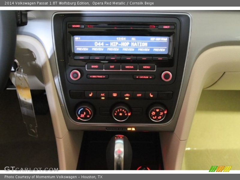 Opera Red Metallic / Cornsilk Beige 2014 Volkswagen Passat 1.8T Wolfsburg Edition