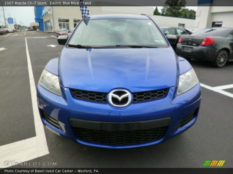 Electric Blue Mica / Sand 2007 Mazda CX-7 Sport