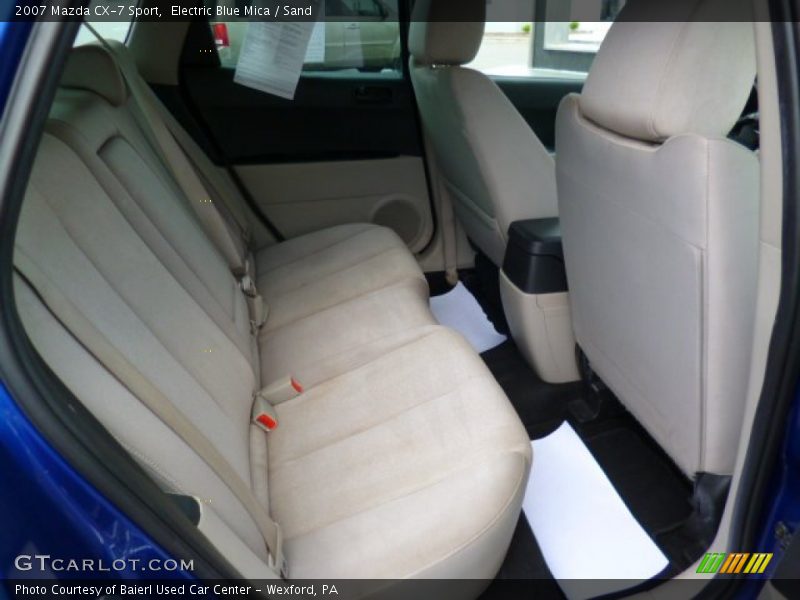 Electric Blue Mica / Sand 2007 Mazda CX-7 Sport