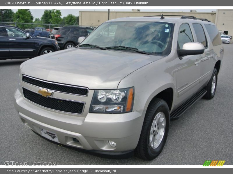 Greystone Metallic / Light Titanium/Dark Titanium 2009 Chevrolet Suburban LT 4x4