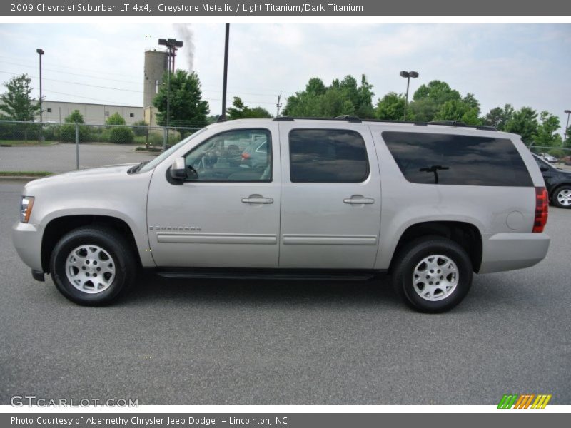 Greystone Metallic / Light Titanium/Dark Titanium 2009 Chevrolet Suburban LT 4x4