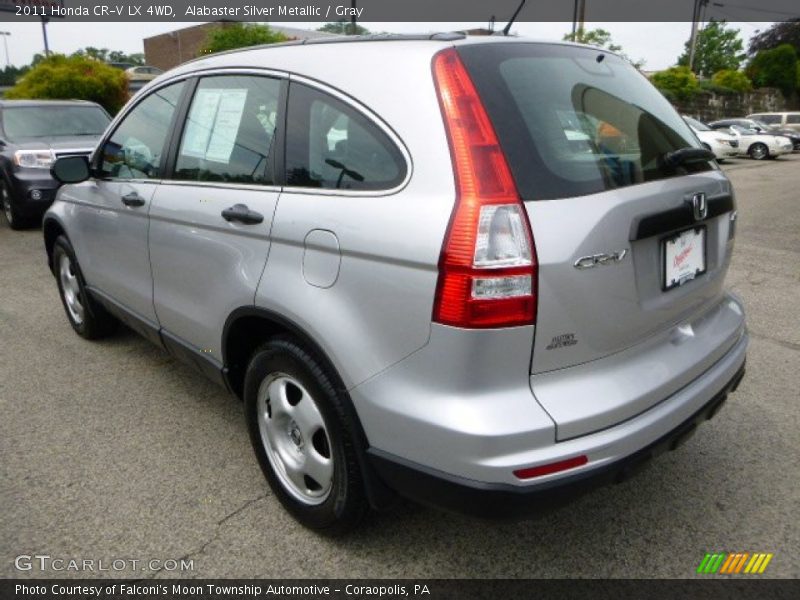 Alabaster Silver Metallic / Gray 2011 Honda CR-V LX 4WD