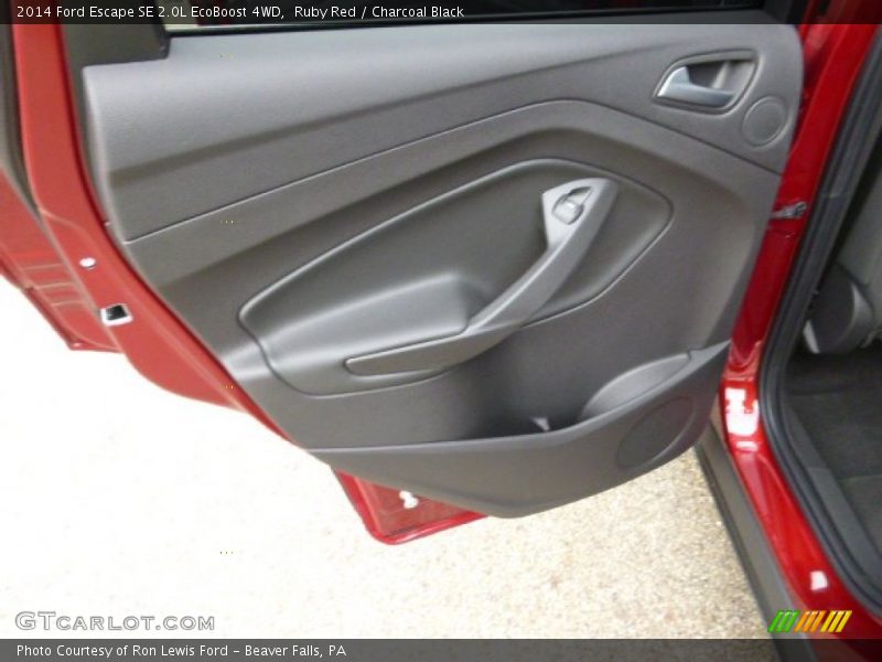 Ruby Red / Charcoal Black 2014 Ford Escape SE 2.0L EcoBoost 4WD
