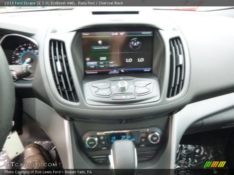 Ruby Red / Charcoal Black 2014 Ford Escape SE 2.0L EcoBoost 4WD