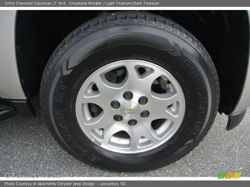 Greystone Metallic / Light Titanium/Dark Titanium 2009 Chevrolet Suburban LT 4x4