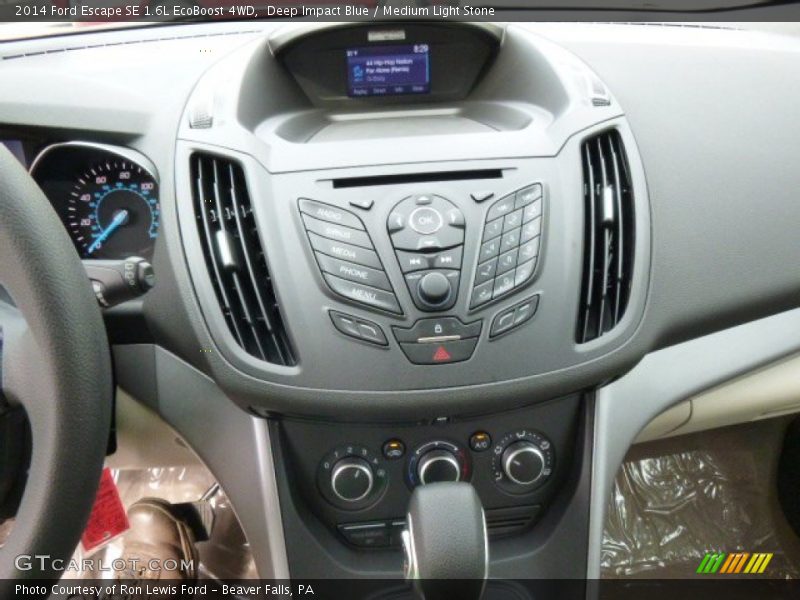 Deep Impact Blue / Medium Light Stone 2014 Ford Escape SE 1.6L EcoBoost 4WD
