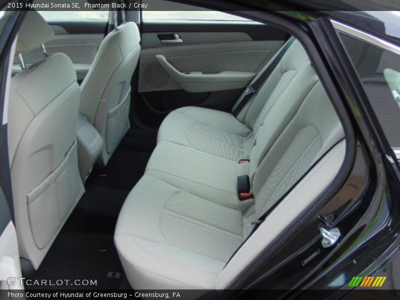 Rear Seat of 2015 Sonata SE