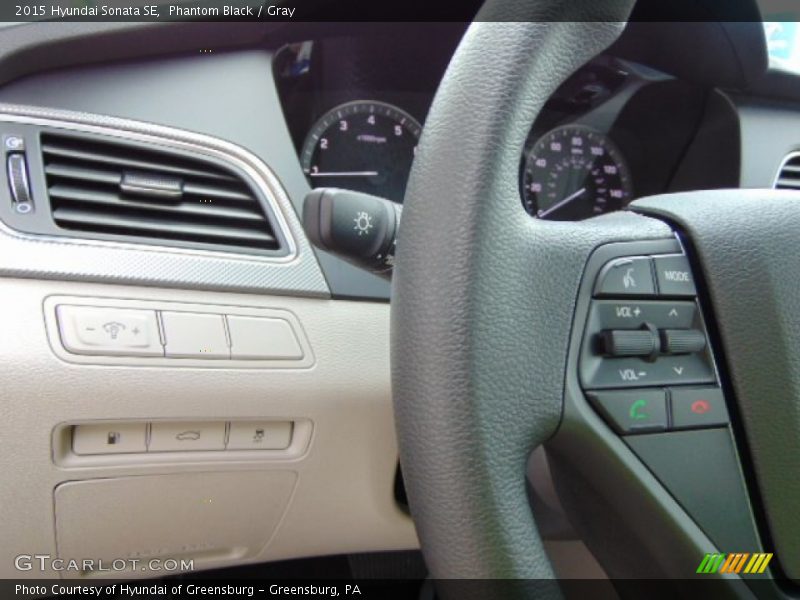 Controls of 2015 Sonata SE