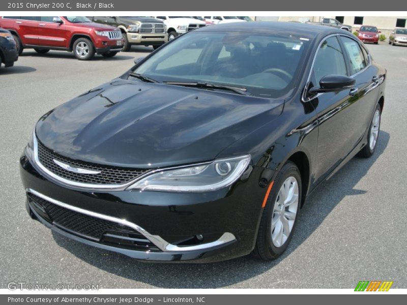 Black / Black 2015 Chrysler 200 C