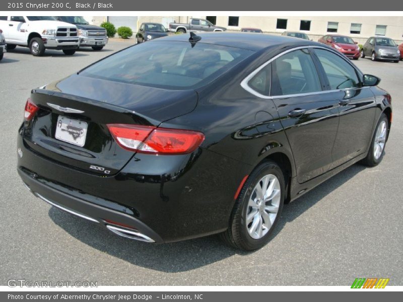 Black / Black 2015 Chrysler 200 C