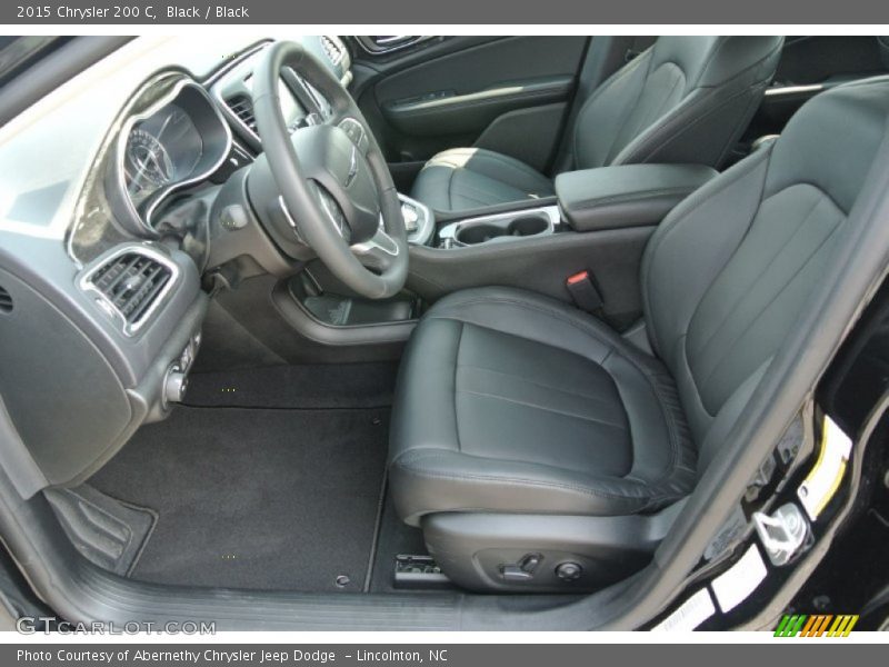Black / Black 2015 Chrysler 200 C