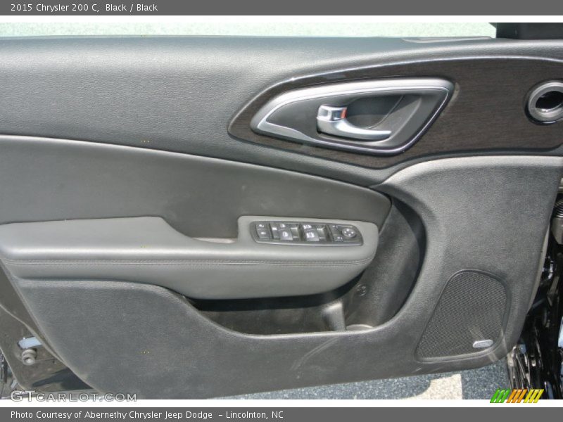 Black / Black 2015 Chrysler 200 C