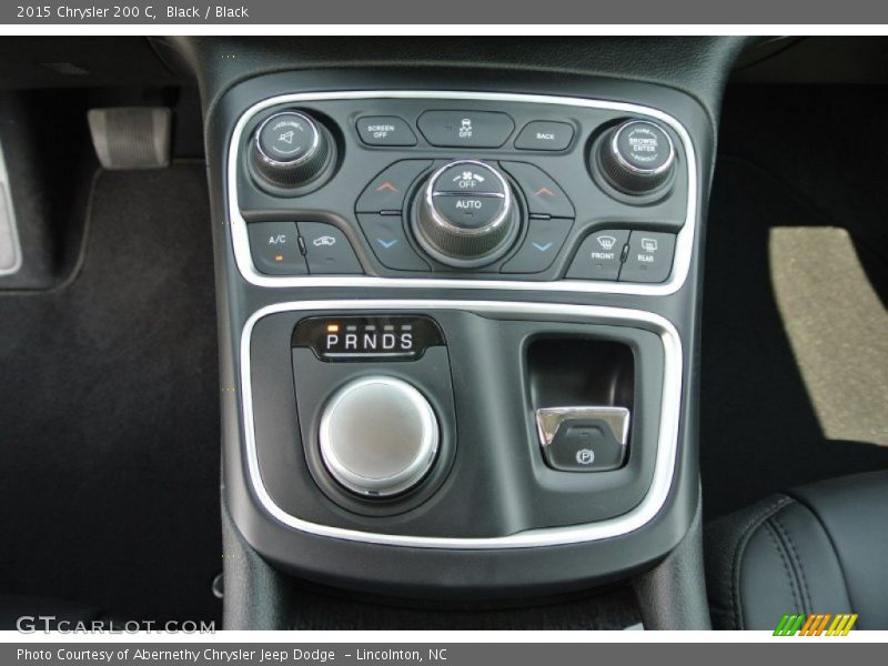 Black / Black 2015 Chrysler 200 C
