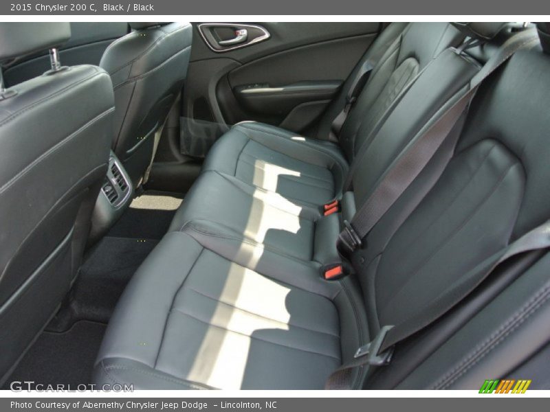 Black / Black 2015 Chrysler 200 C